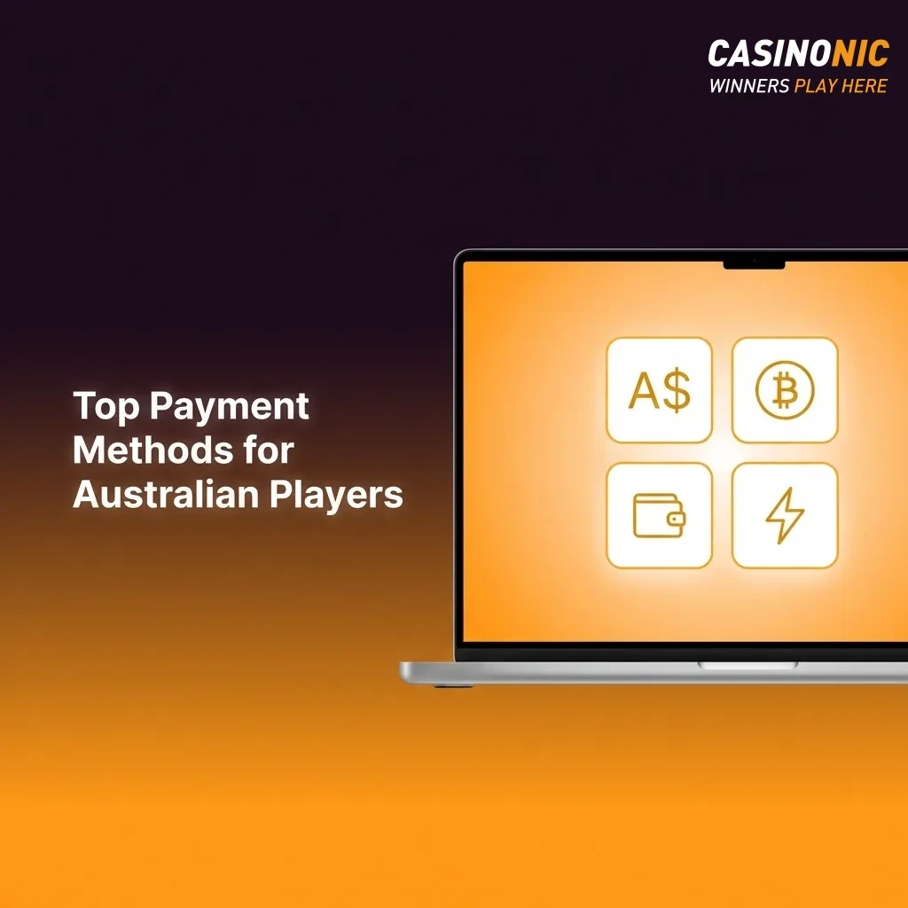 Payment options for Australian players including Visa, Neteller, Skrill, Bitcoin, and bank transfer methods
