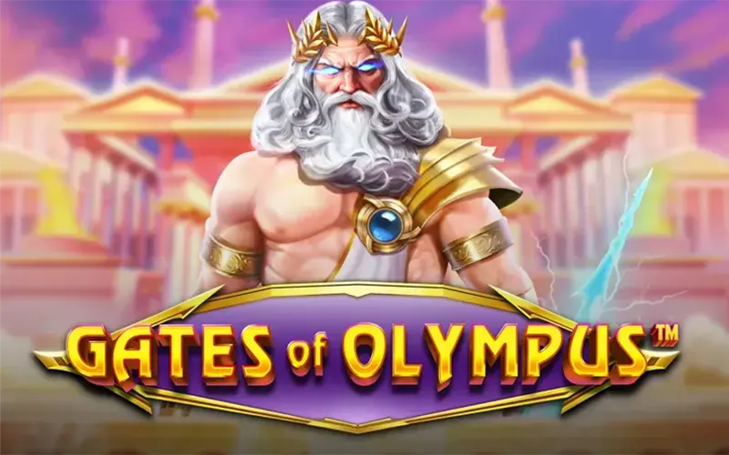 Enter the realm of gods in Gates of Olympus Pokies at Casinonic.
