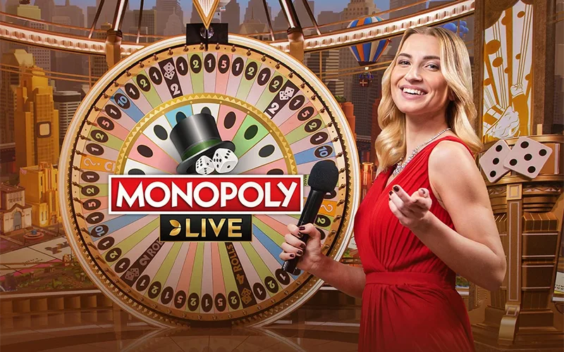 Play the famous Monopoly Live Dealer Tables game at Casinonic today.